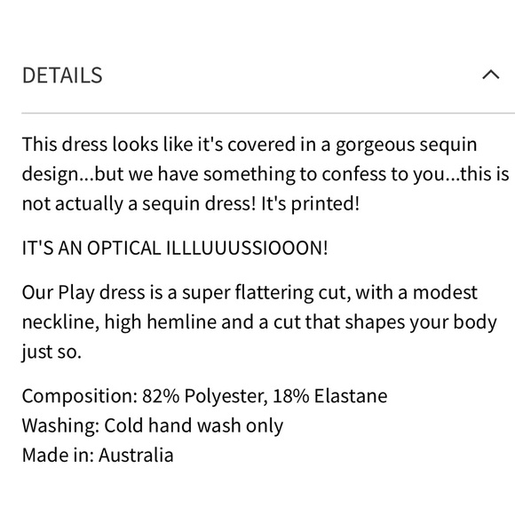 BM Not Actually Sequin Play Dress - Picture 15 of 15